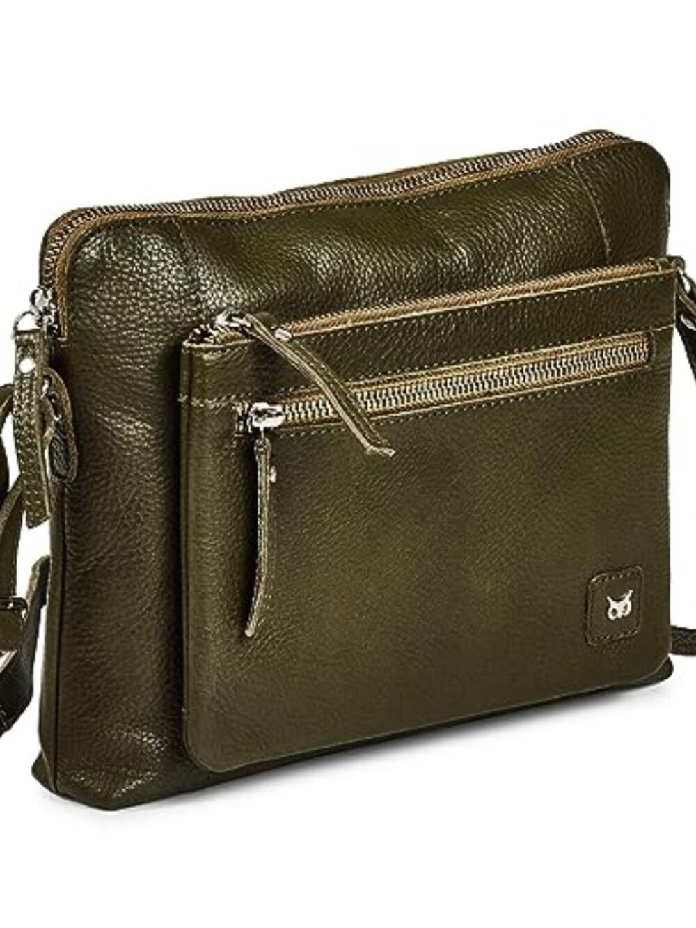 🆕 Leather Crossbody Bags for Women Small Soft Genuine Pebbled Sling Shoulder